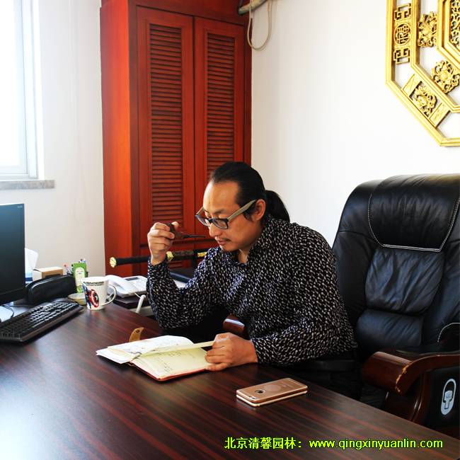 清馨園林設計部總監：吳明